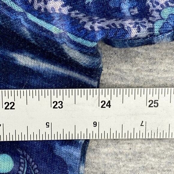 French Bazaar Tunic Blouse Top Womens Extra Large Embellished 3/4 Sleeve - Picture 7 of 8